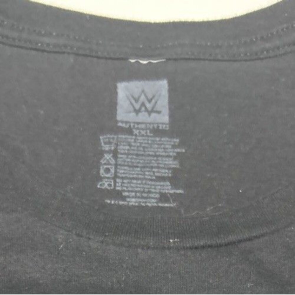 WWE Authentic The Usos Penitentiary Graphic Black T-Shirt Men's Size XXL Tee - Picture 3 of 6